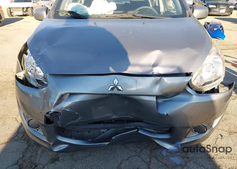 2015 Mitsubishi Mirage De/Rf из США, поврежденный, VIN ML32A3HJ8FH041901